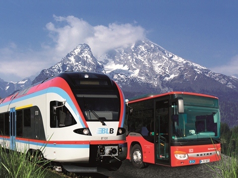 Bild: Mit Bahn und Bus durchs Berchtesgadener Land
