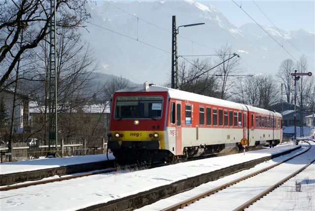 Bild: Berchtesgaden - Freilassing per Eisenbahn