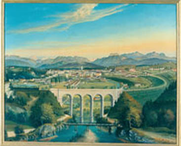 Bild: 150 Jahre Bahnstrecke Rosenheim - Salzburg