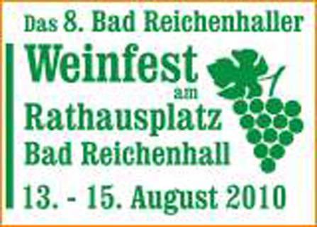 Bild: Weinfest in Bad Reichenhall: 13. -15. Aug.